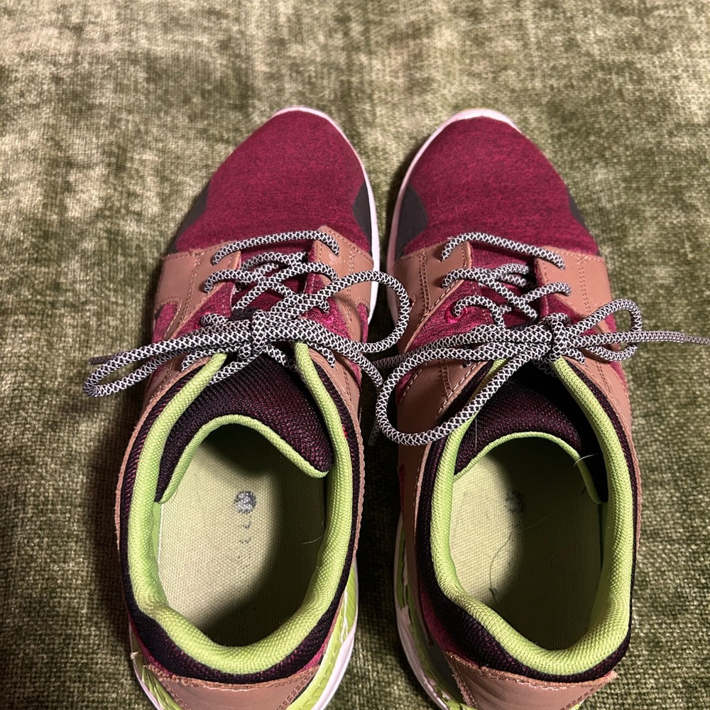Merrell Women's Athletic Shoes - Burgundy and Brown